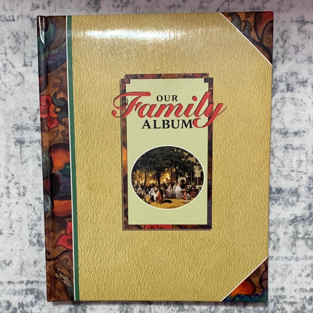Vintage Family Photo & Memories Album